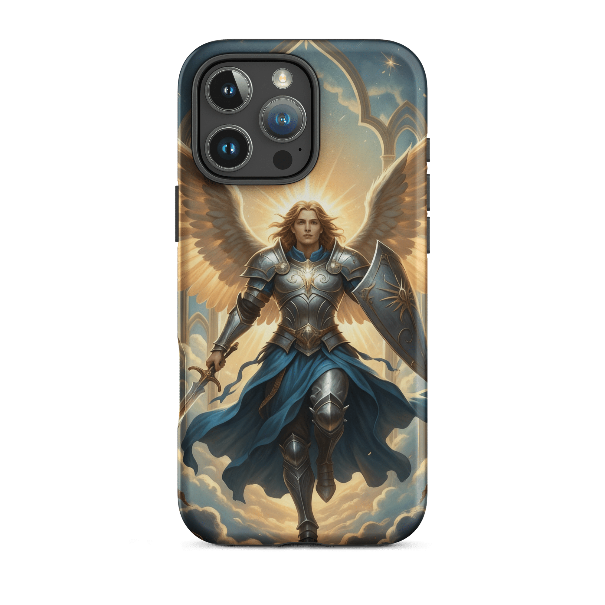 Archangel Michael Tough iPhone Case - Image 7