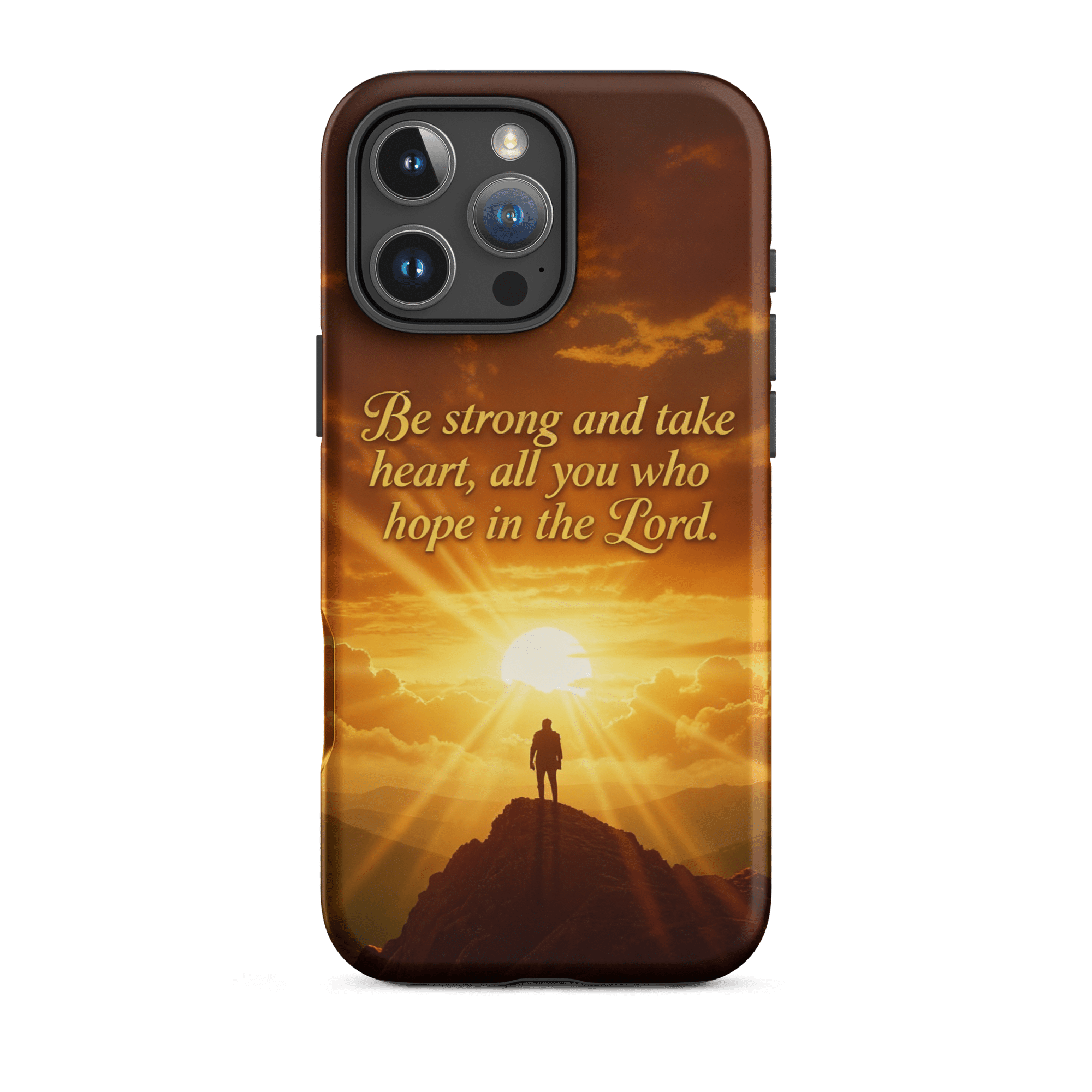 Be Strong in The Lord Tough iPhone Case - Image 7