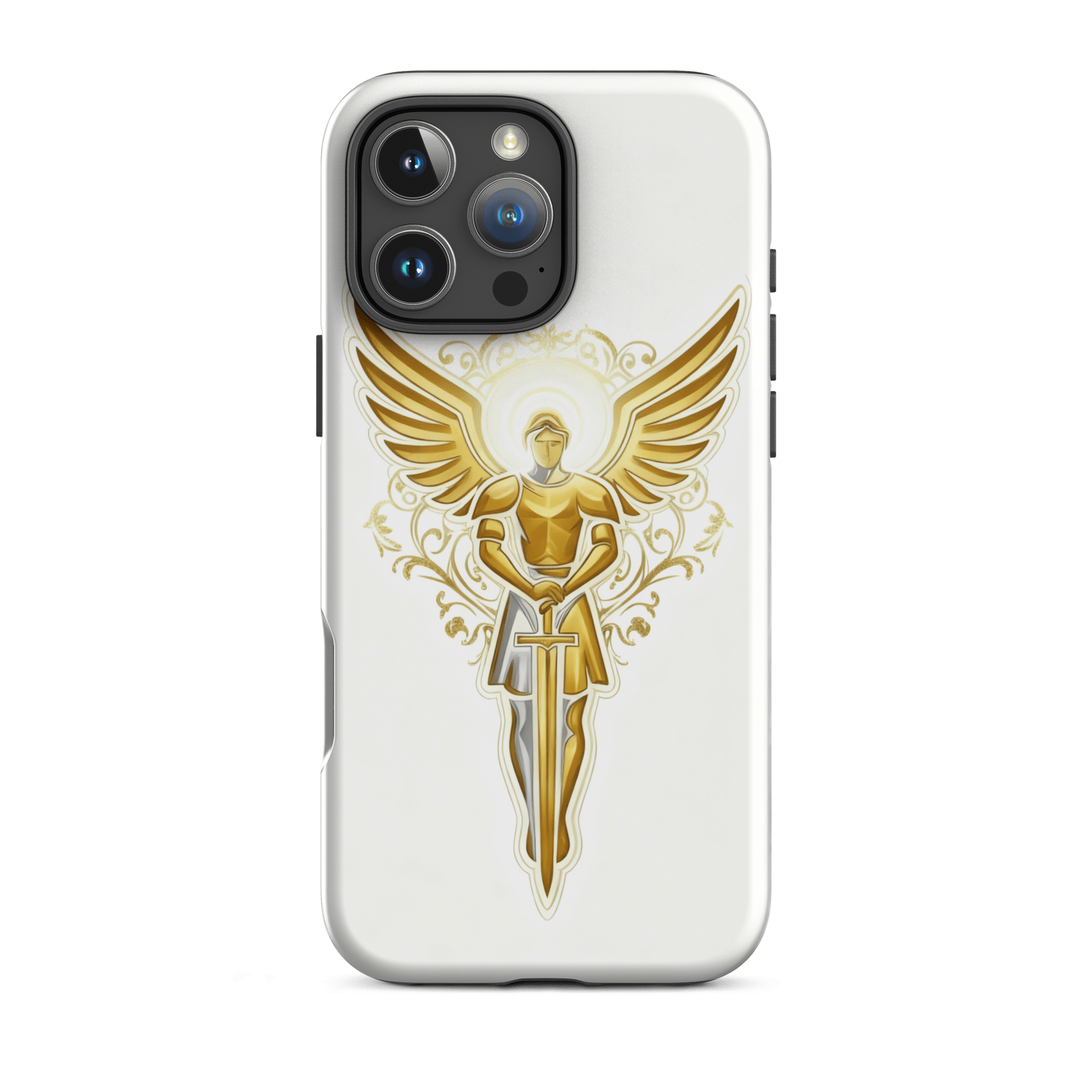 Golden Angel Tough iPhone Case - Image 7