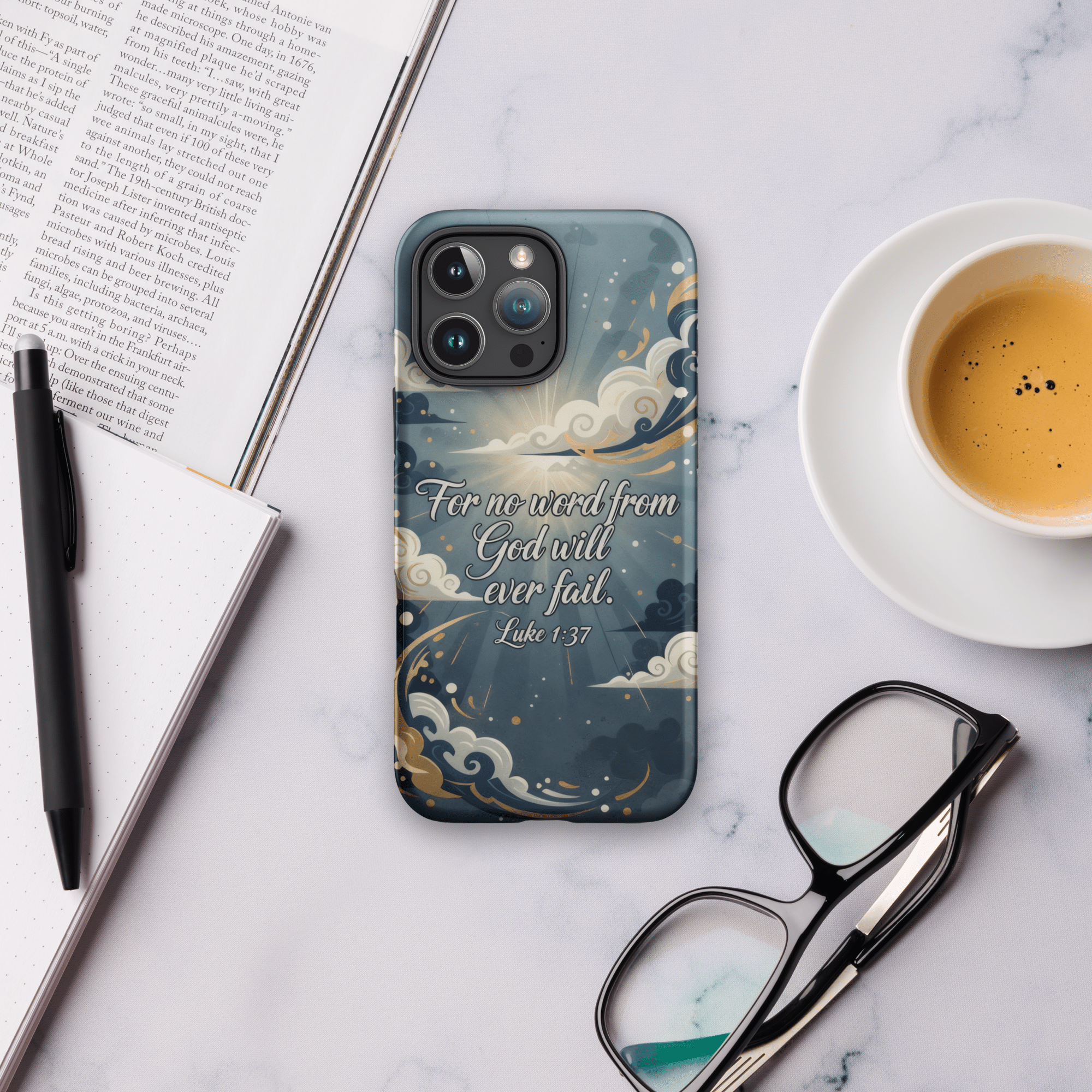 All Things Are Possible With God Tough iPhone Case - Image 12