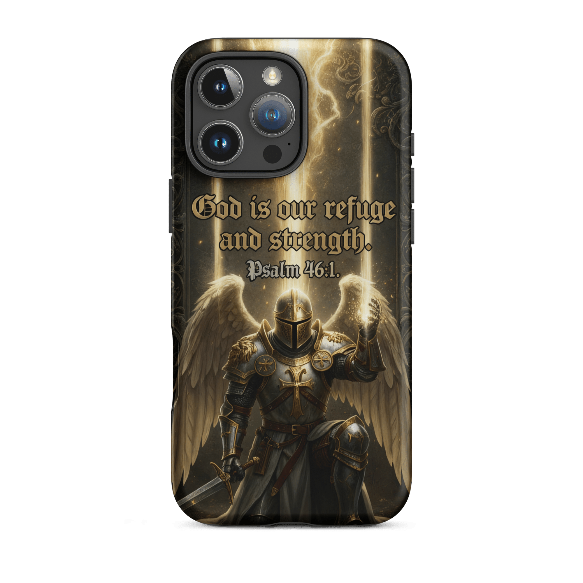 God Is Our Refuge Tough iPhone Case - Image 7