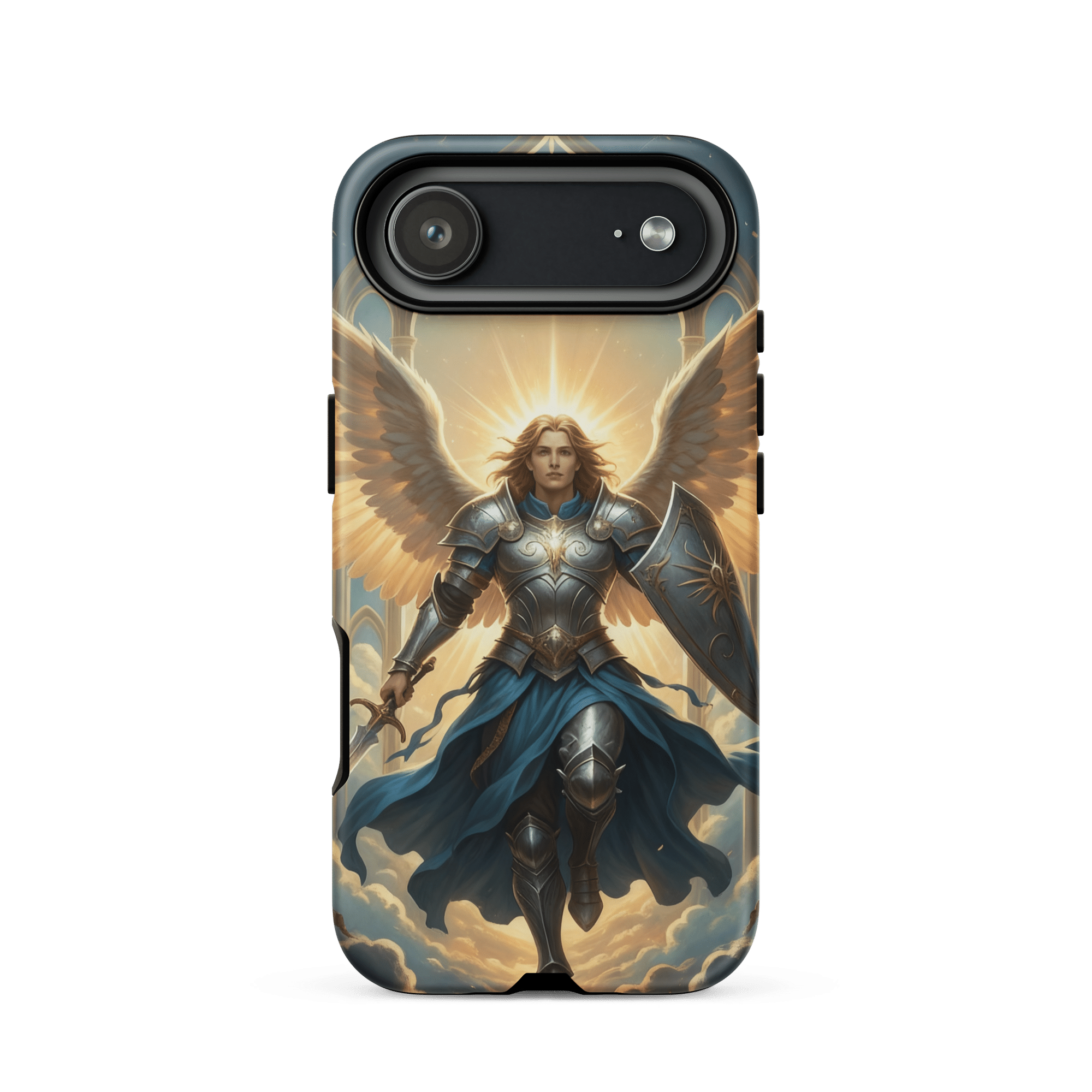 Archangel Michael Tough iPhone Case - Image 5