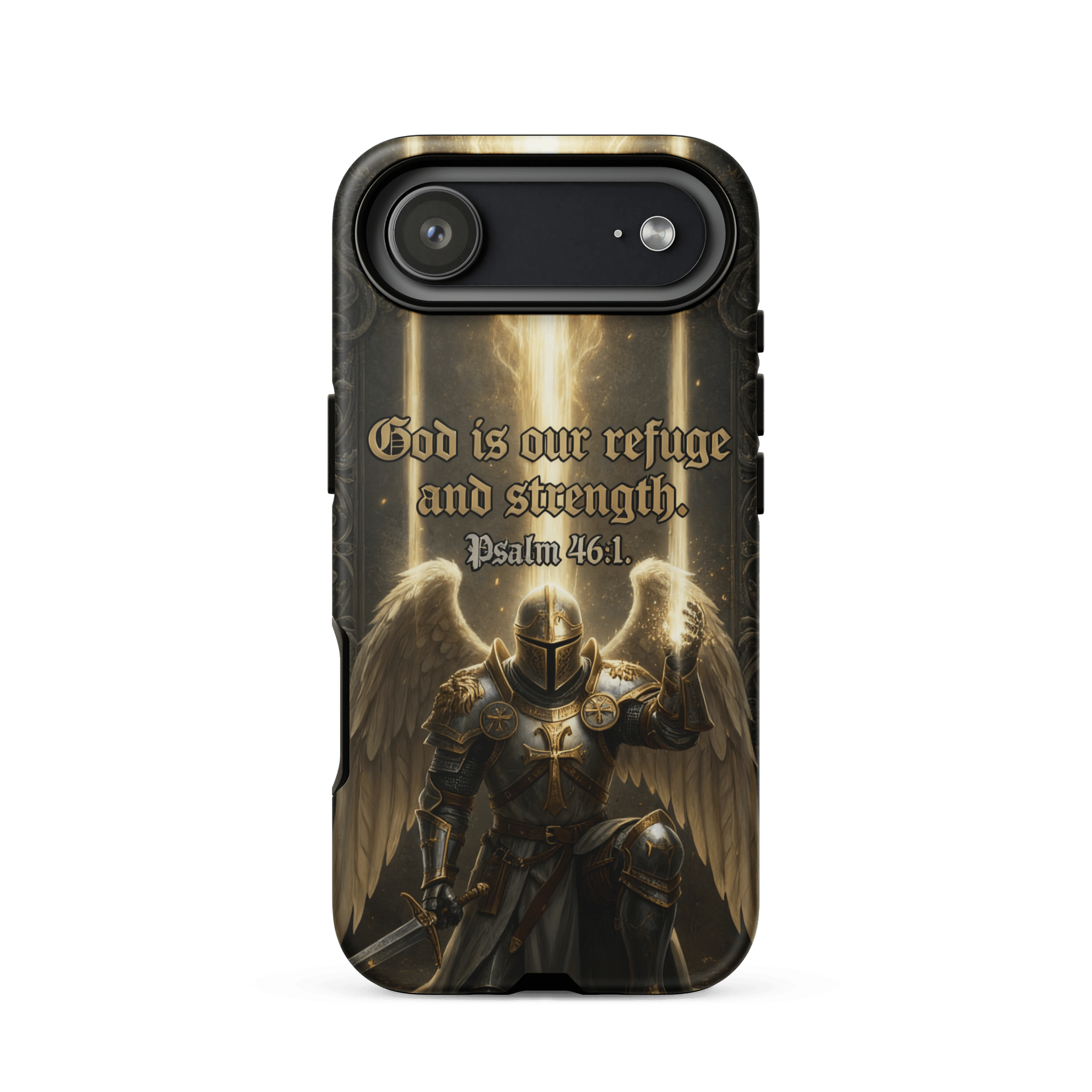 God Is Our Refuge Tough iPhone Case - Image 5