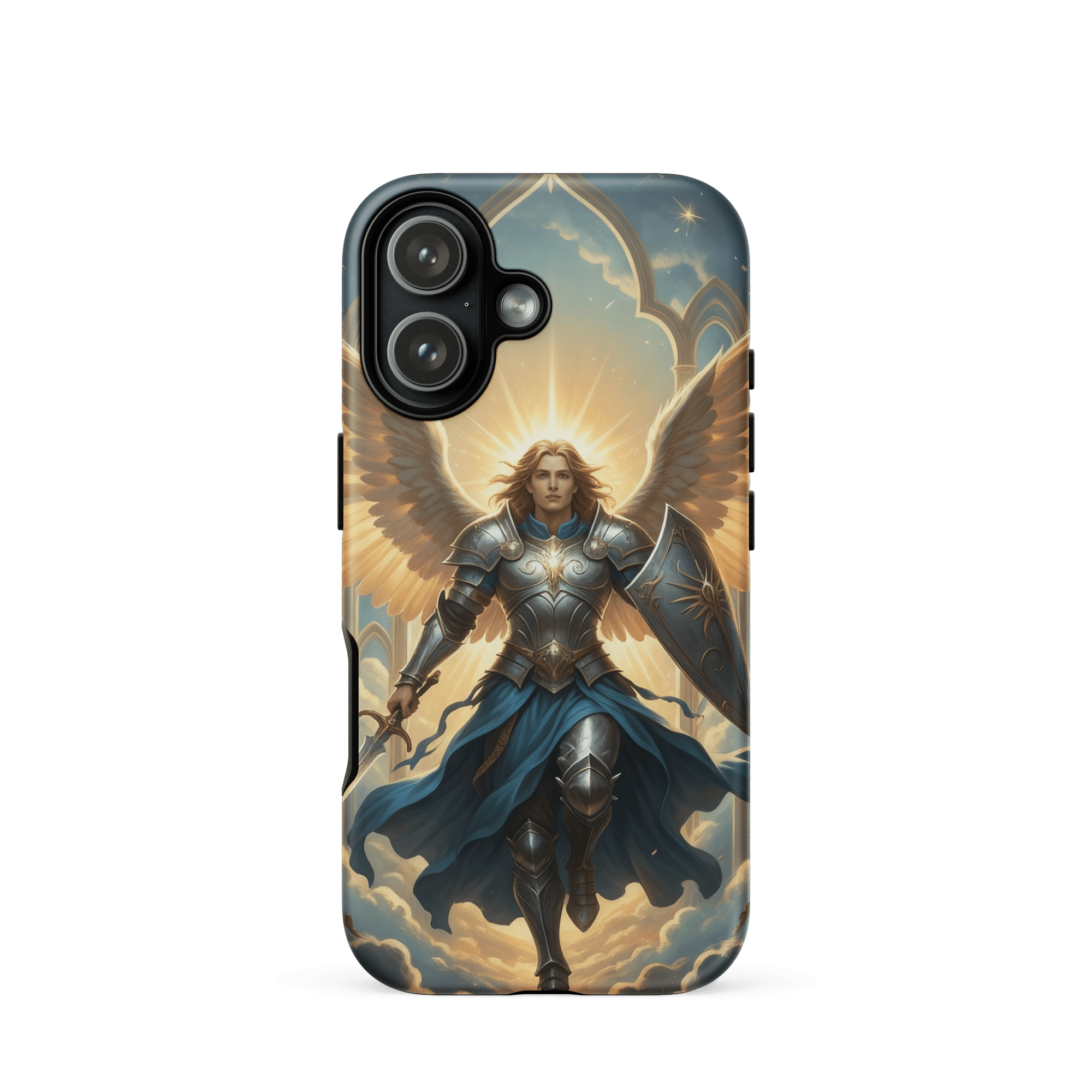 Archangel Michael Tough iPhone Case - Image 6