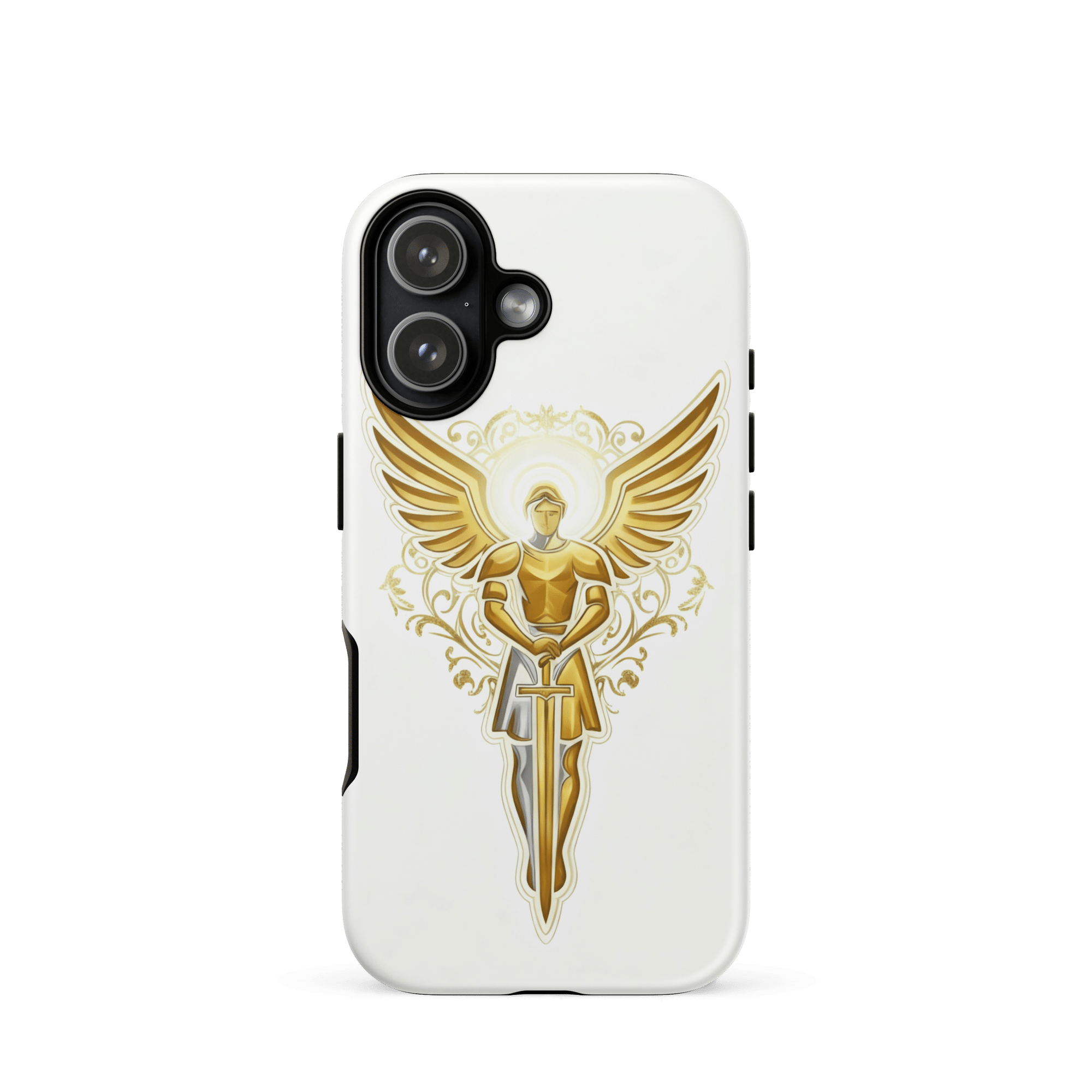 Golden Angel Tough iPhone Case - Image 6