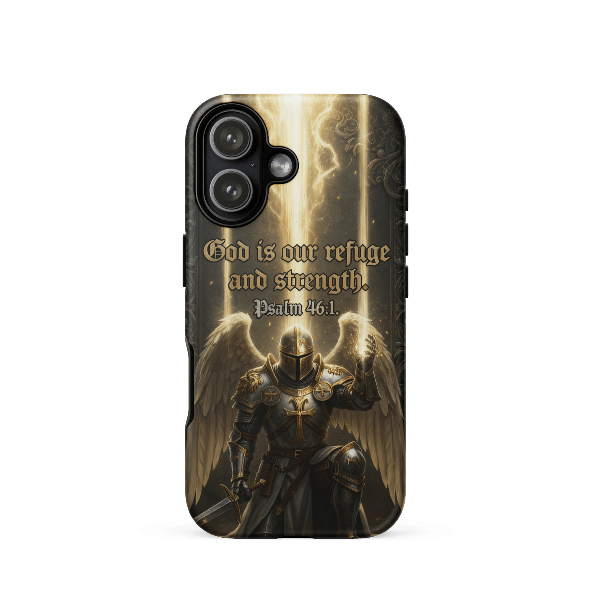 God Is Our Refuge Tough iPhone Case - Image 6