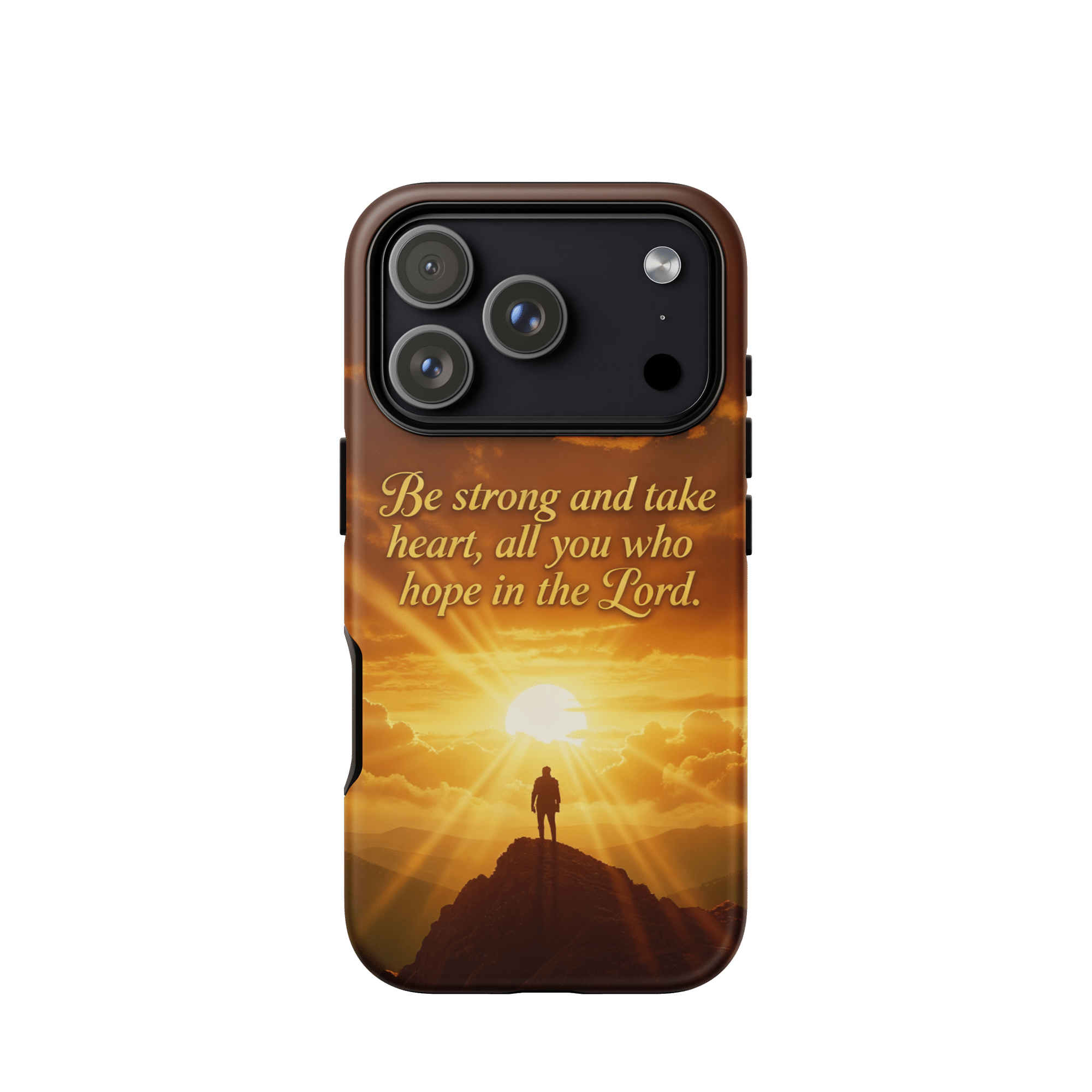 Be Strong in The Lord Tough iPhone Case - Image 4