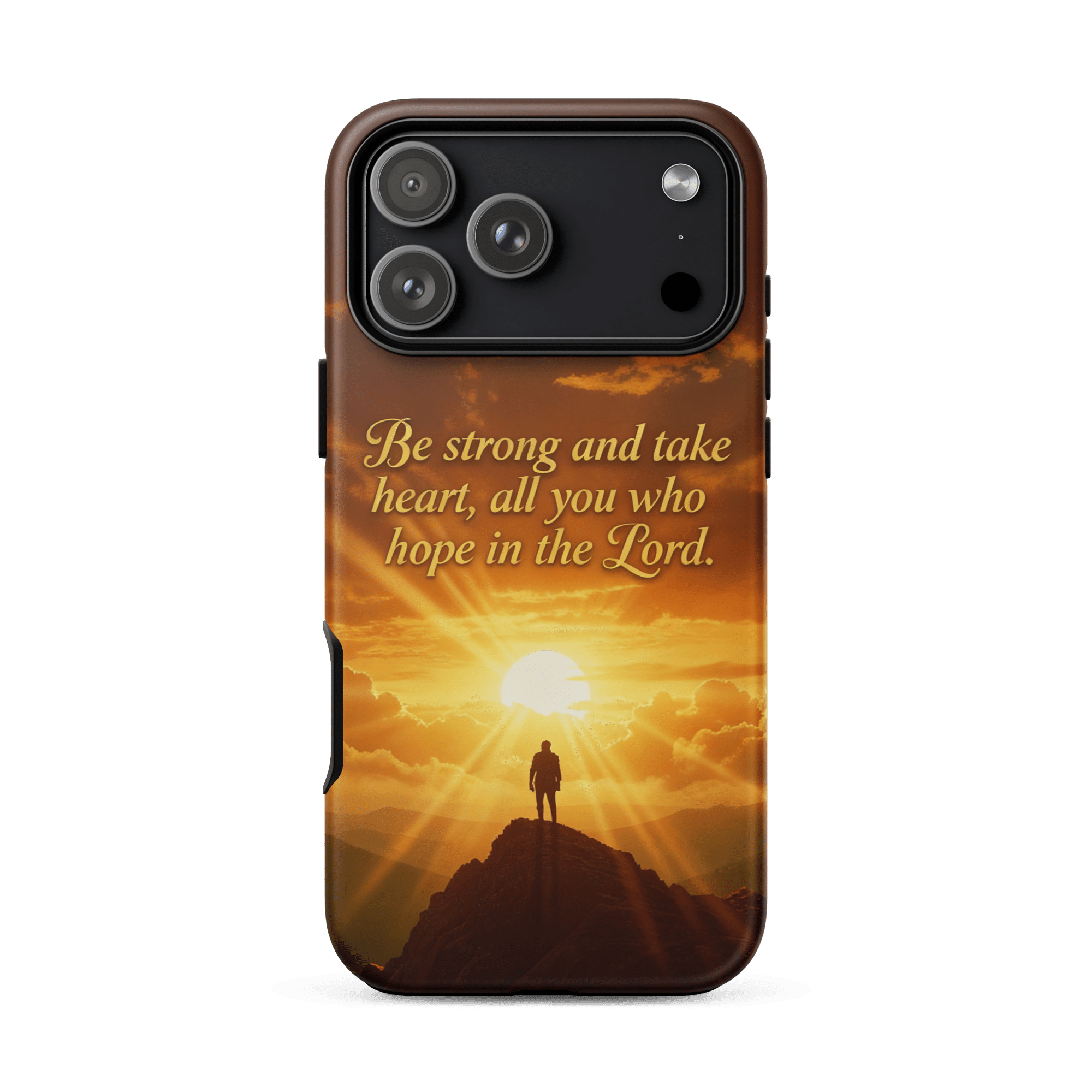 Be Strong in The Lord Tough iPhone Case - Image 3
