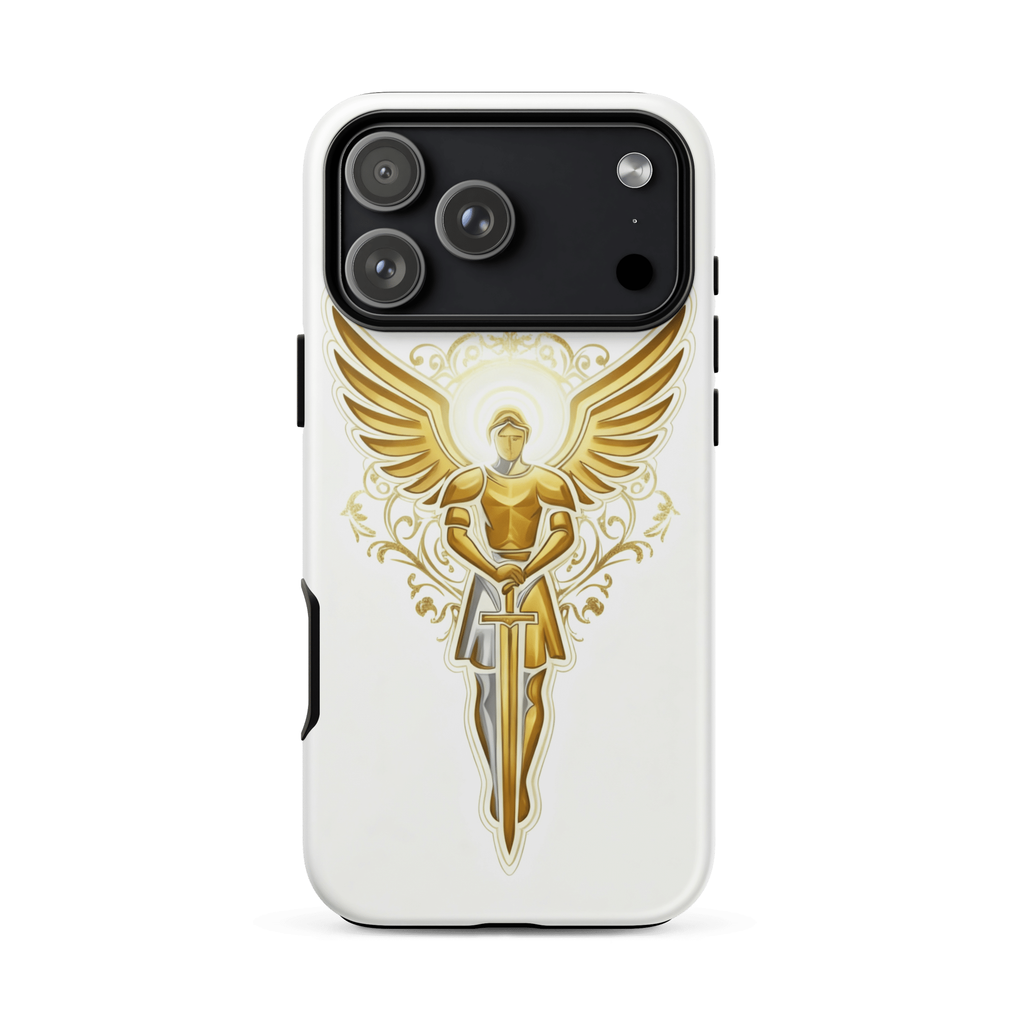 Golden Angel Tough iPhone Case - Image 3