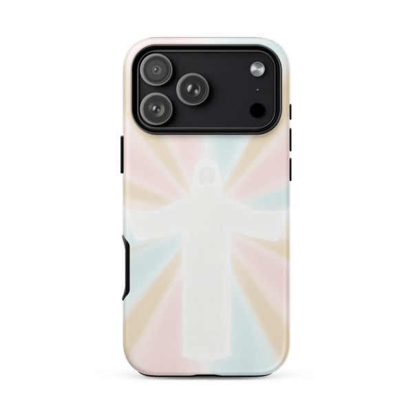 Jesus Christ with Rays of Light Tough iPhone Case