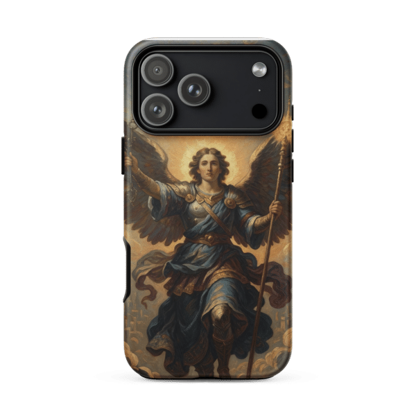 Archangel in Heaven Tough iPhone Case