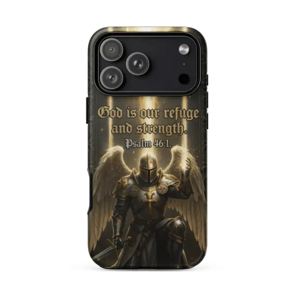 God Is Our Refuge Tough iPhone Case