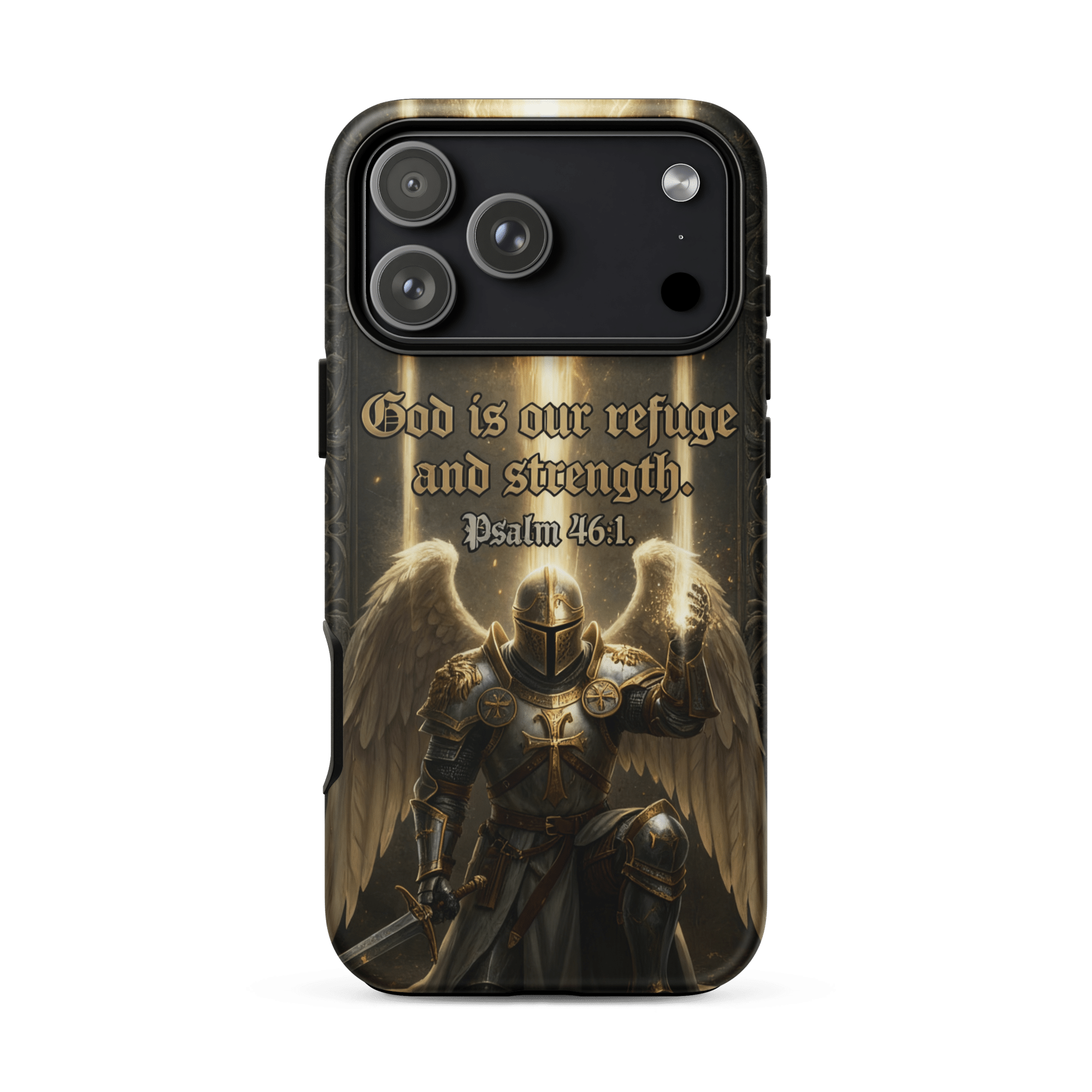 God Is Our Refuge Tough iPhone Case
