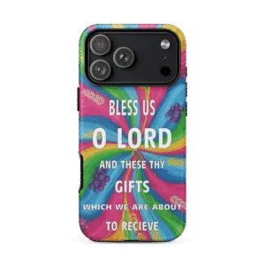 O Lord Tough iPhone Case