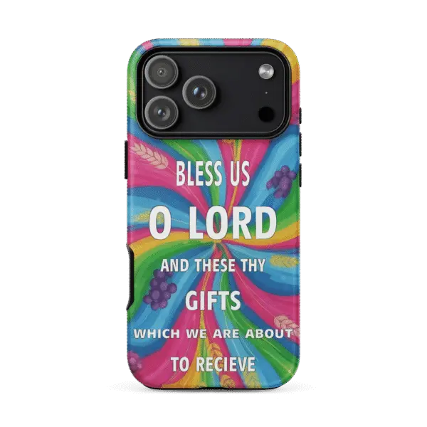 O Lord Tough iPhone Case