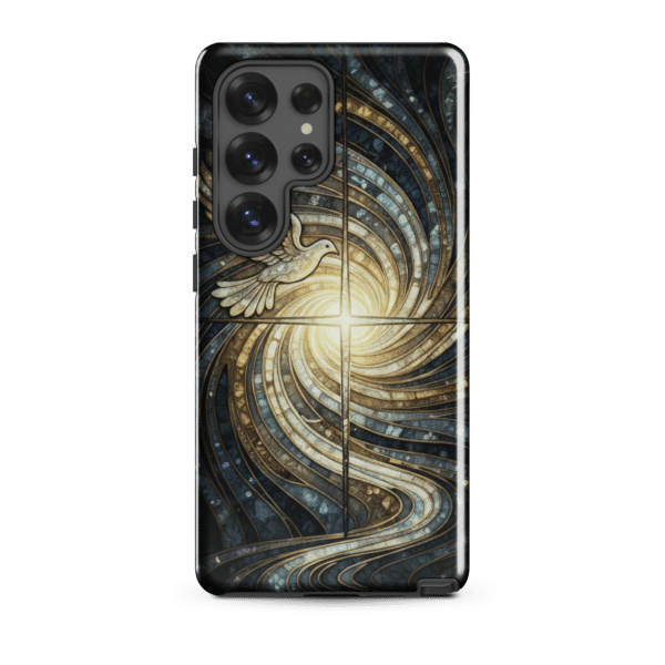 Holy Spirit Cross with Dove Tough Samsung Case