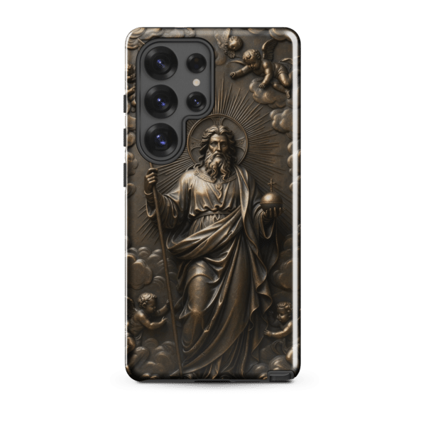 God with Angels in Heaven Tough Samsung Case