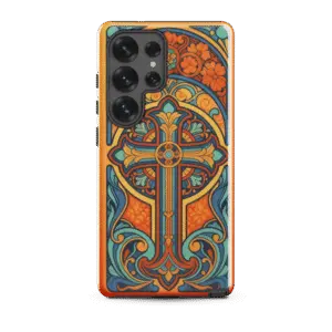 Art Nouveau Cross Tough Samsung Case