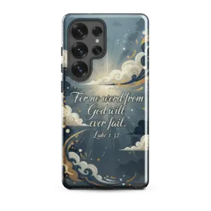 All Things Are Possible With God Tough Samsung Case