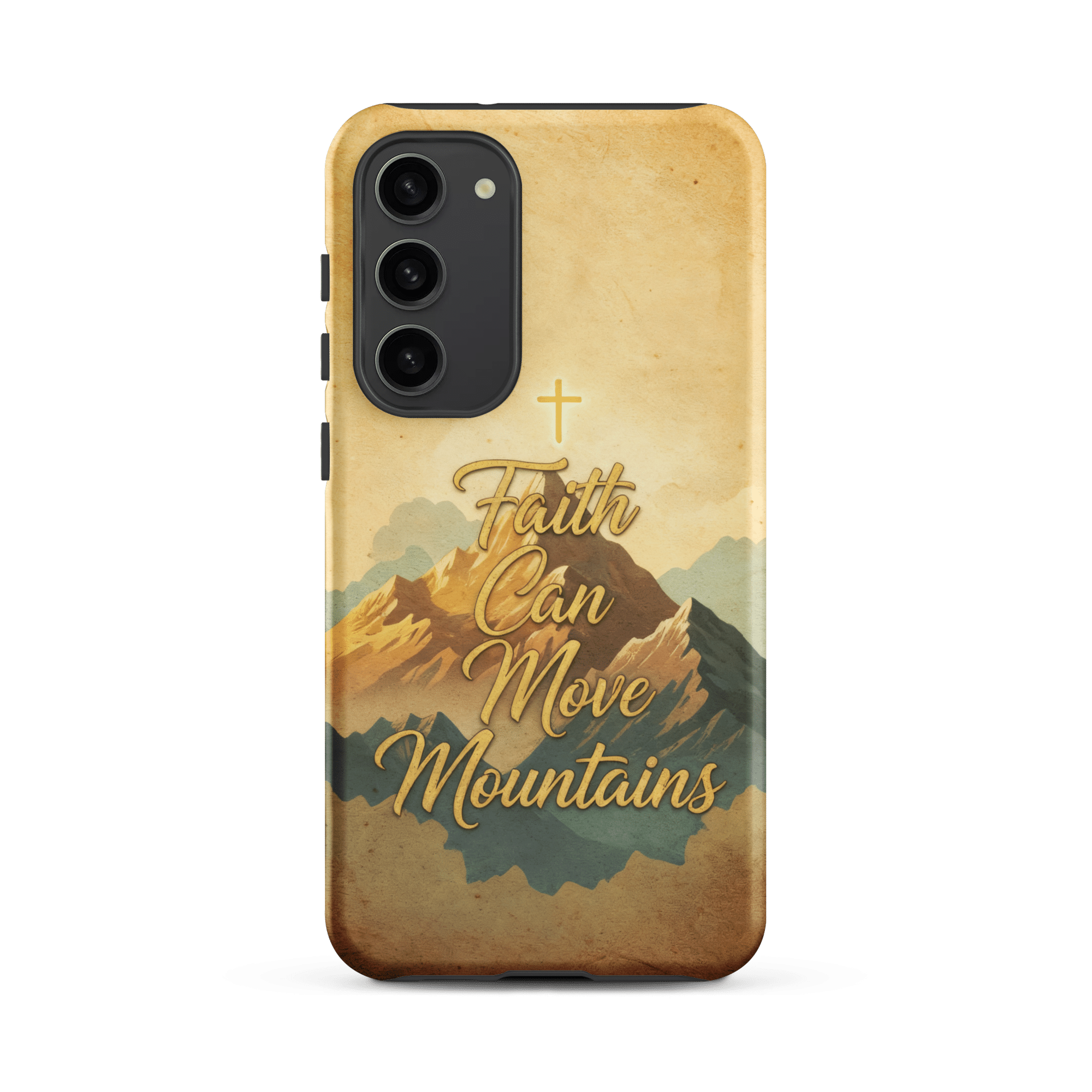 Faith Can Move Mountains Tough Samsung Case - Image 8