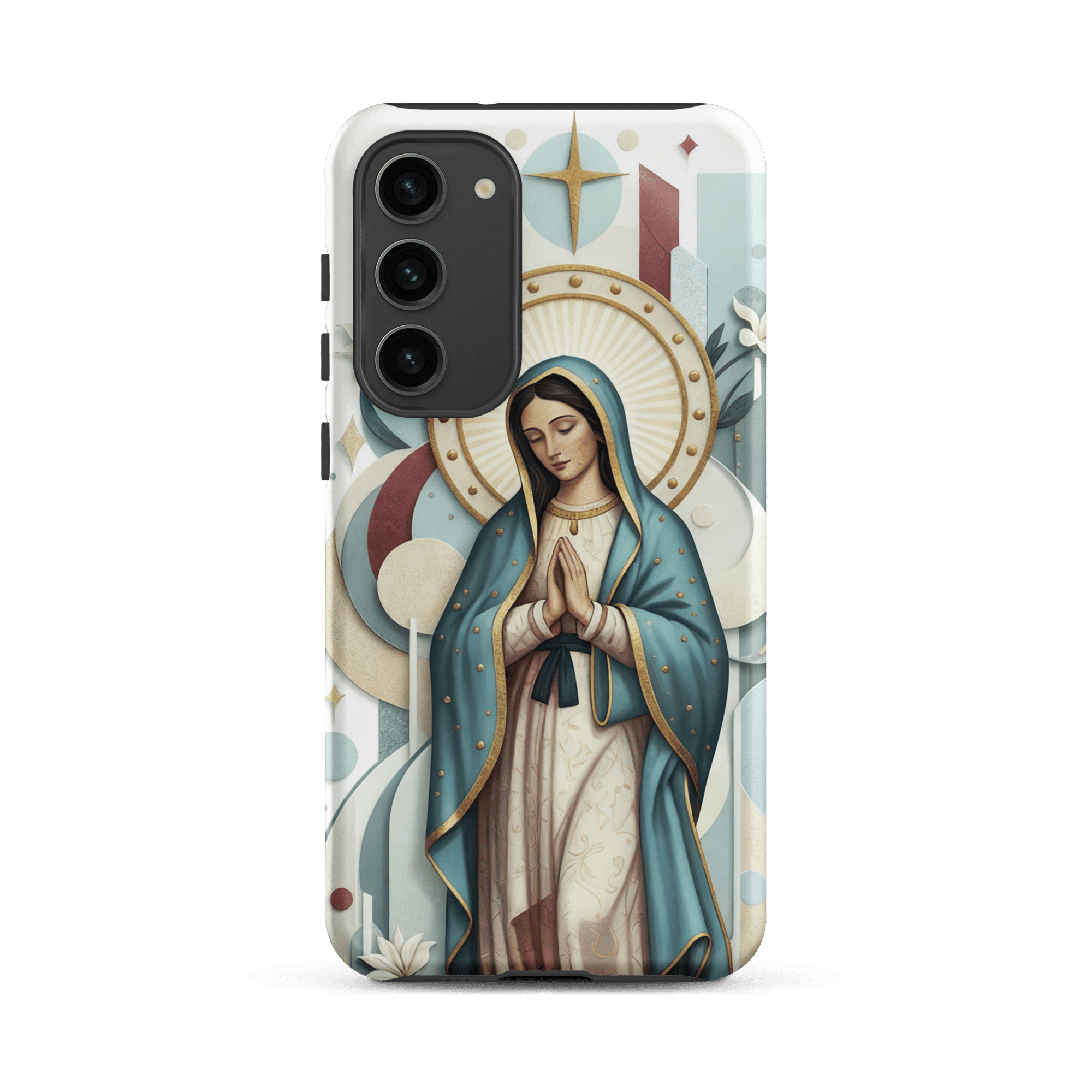 Blessed Mother Mary Pray For Us Tough Samsung Case - Image 8