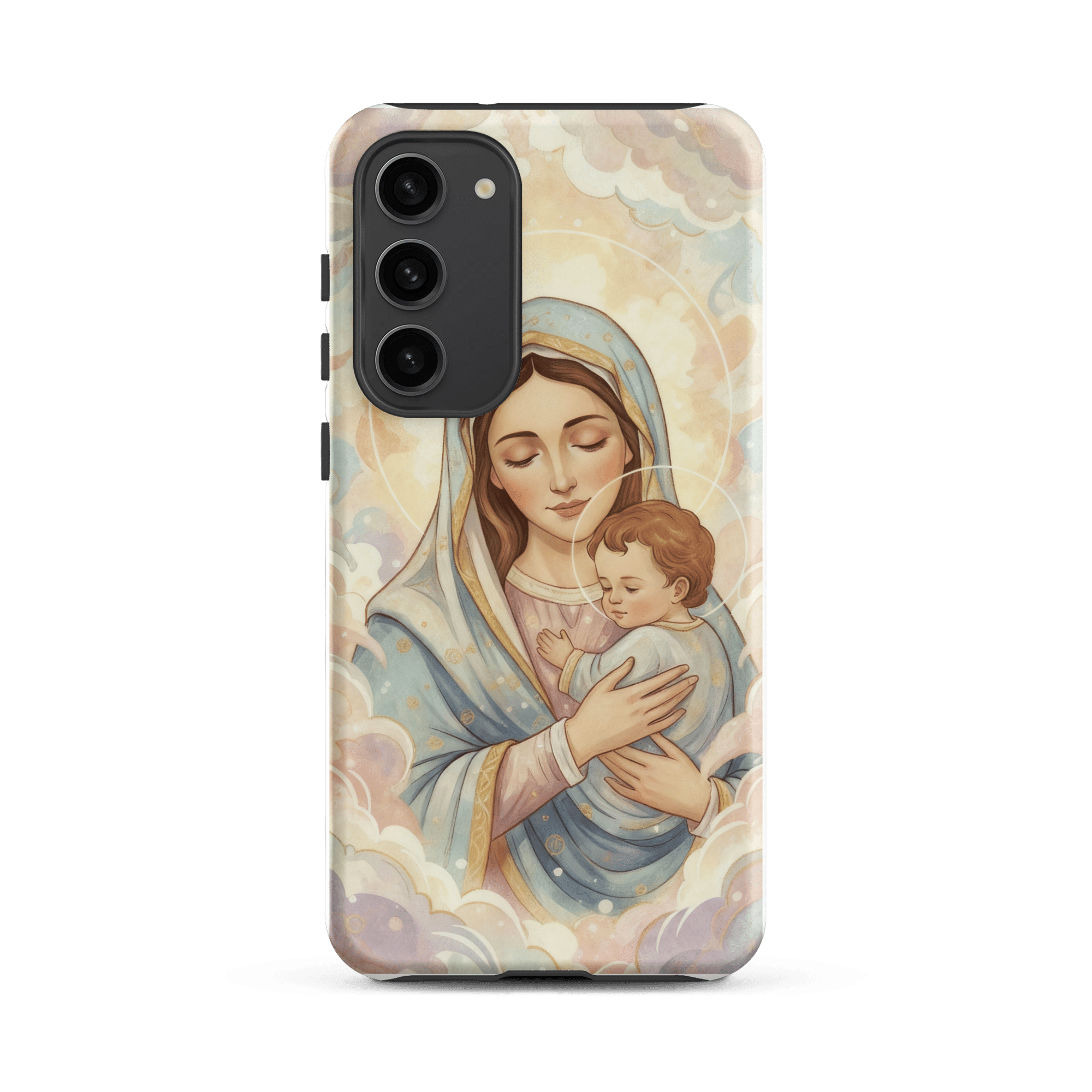 Madonna And Baby Jesus Tough Samsung Case - Image 8