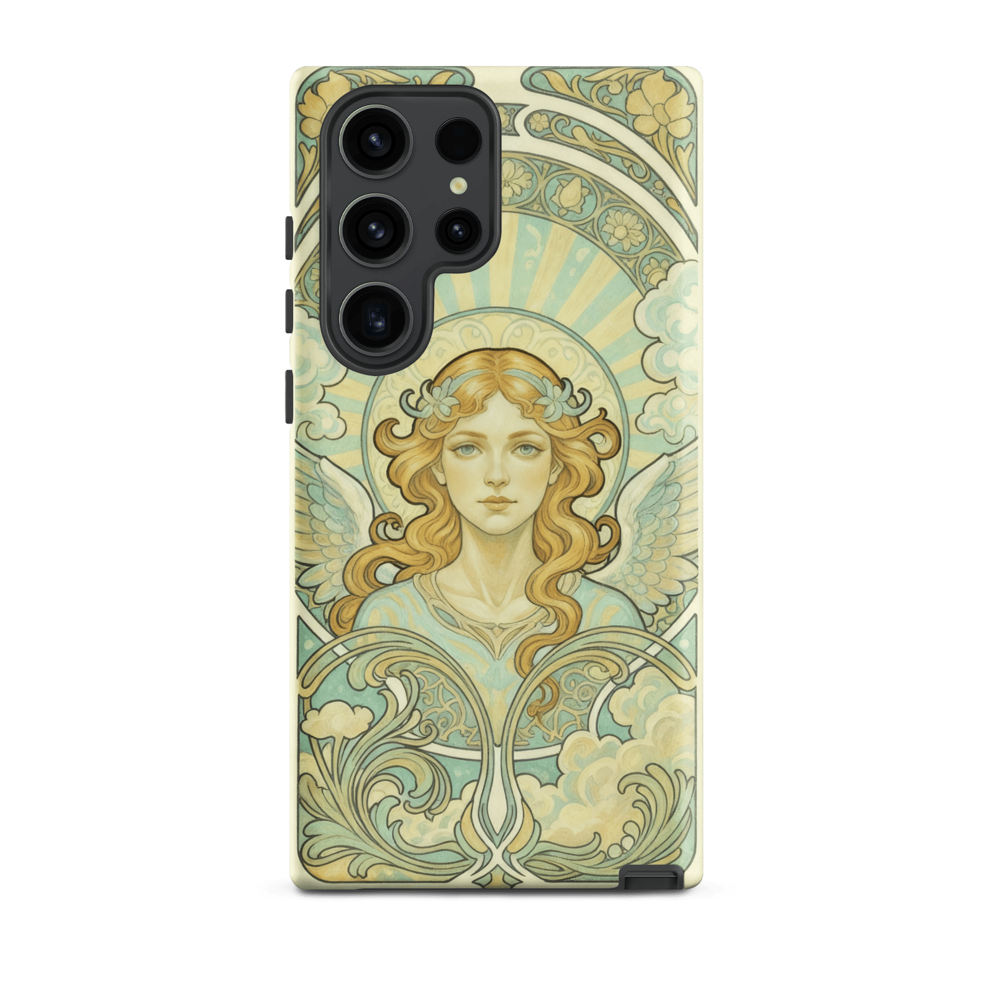 Art Noveau Angel Tough Samsung Case - Image 7
