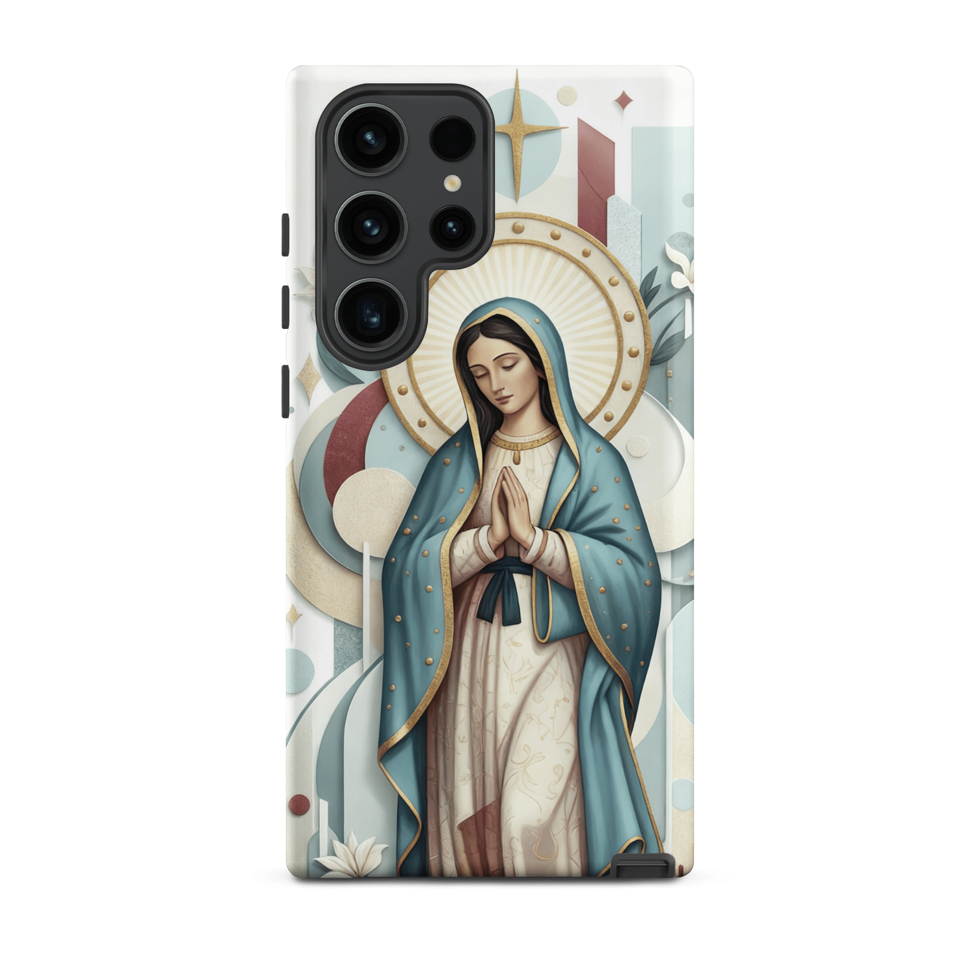 Blessed Mother Mary Pray For Us Tough Samsung Case - Image 7