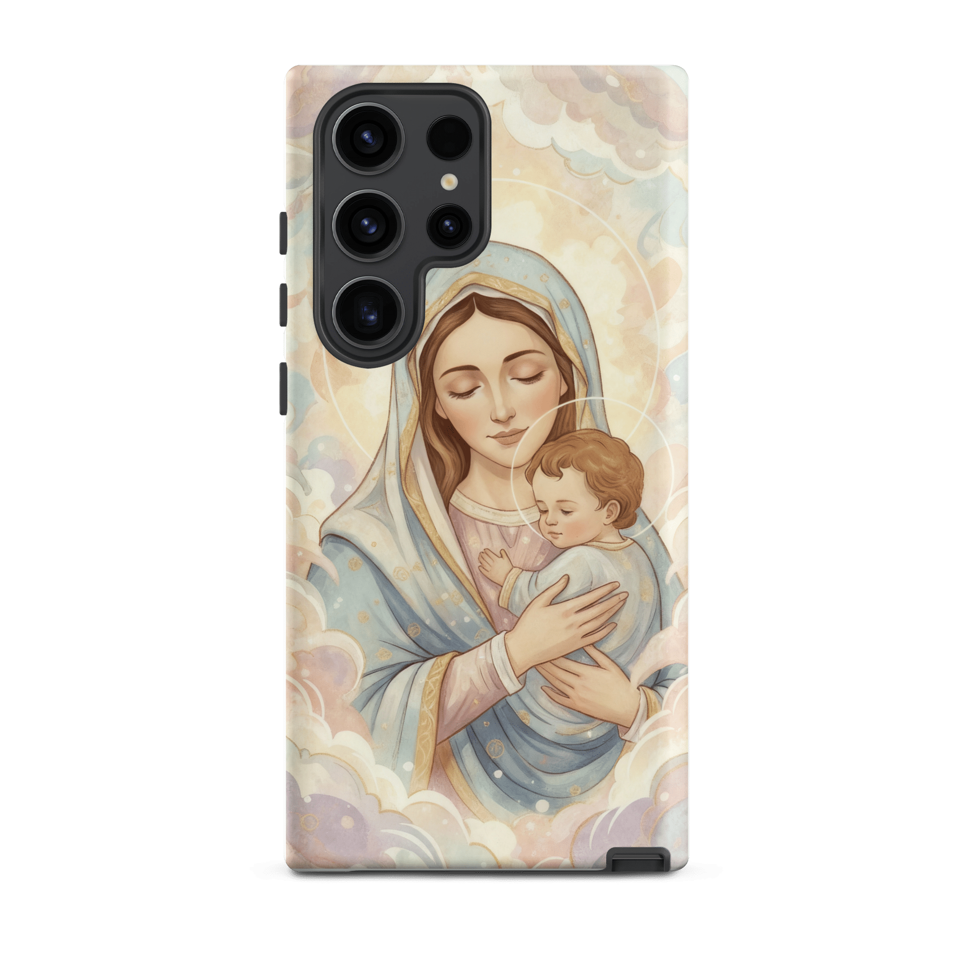 Madonna And Baby Jesus Tough Samsung Case - Image 7
