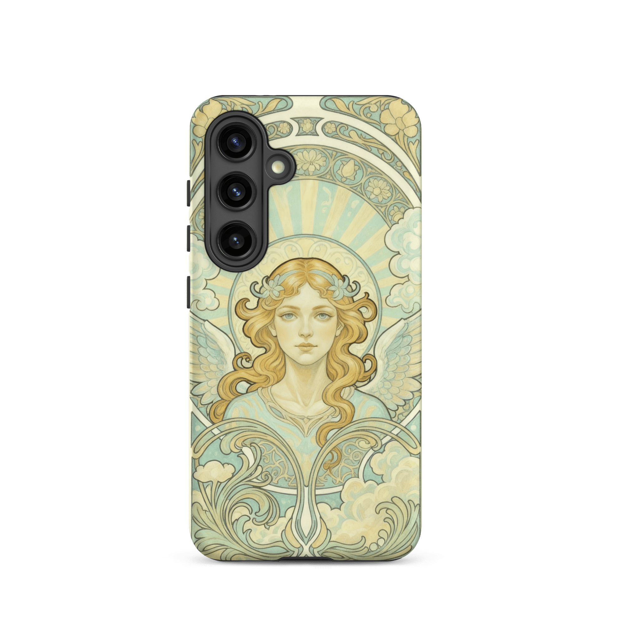 Art Noveau Angel Tough Samsung Case - Image 6