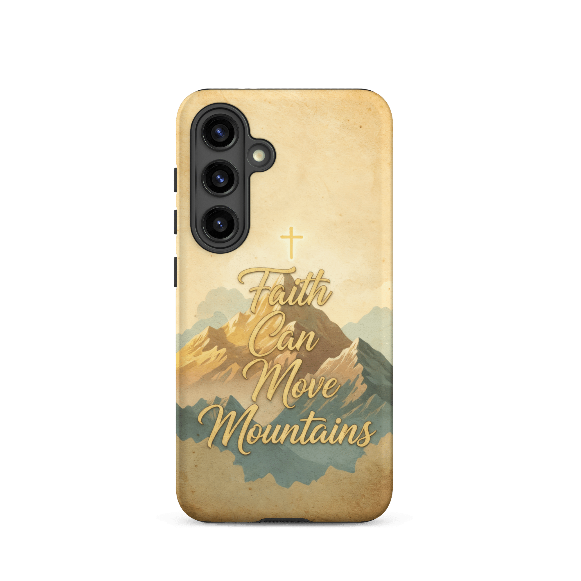 Faith Can Move Mountains Tough Samsung Case - Image 6
