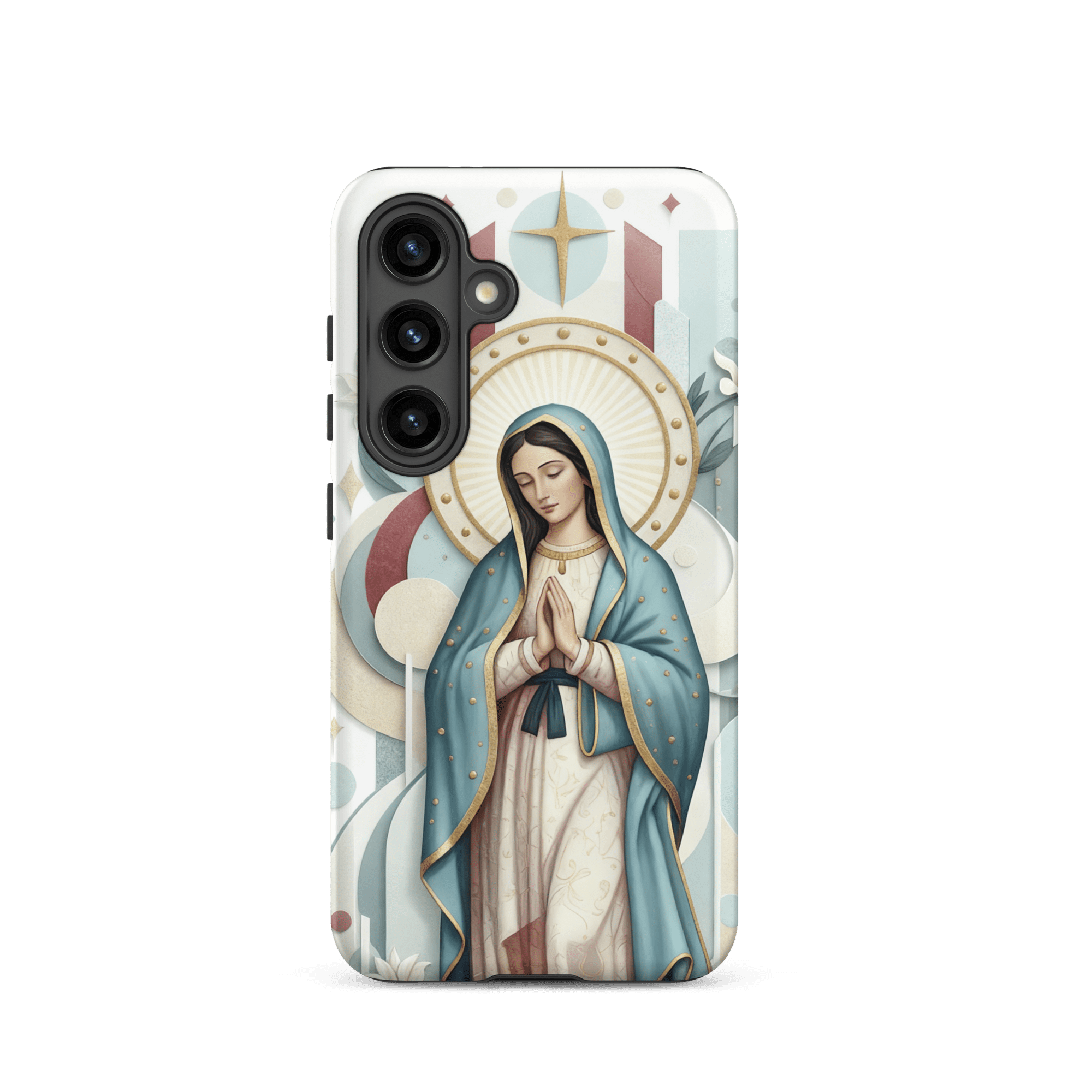 Blessed Mother Mary Pray For Us Tough Samsung Case - Image 6
