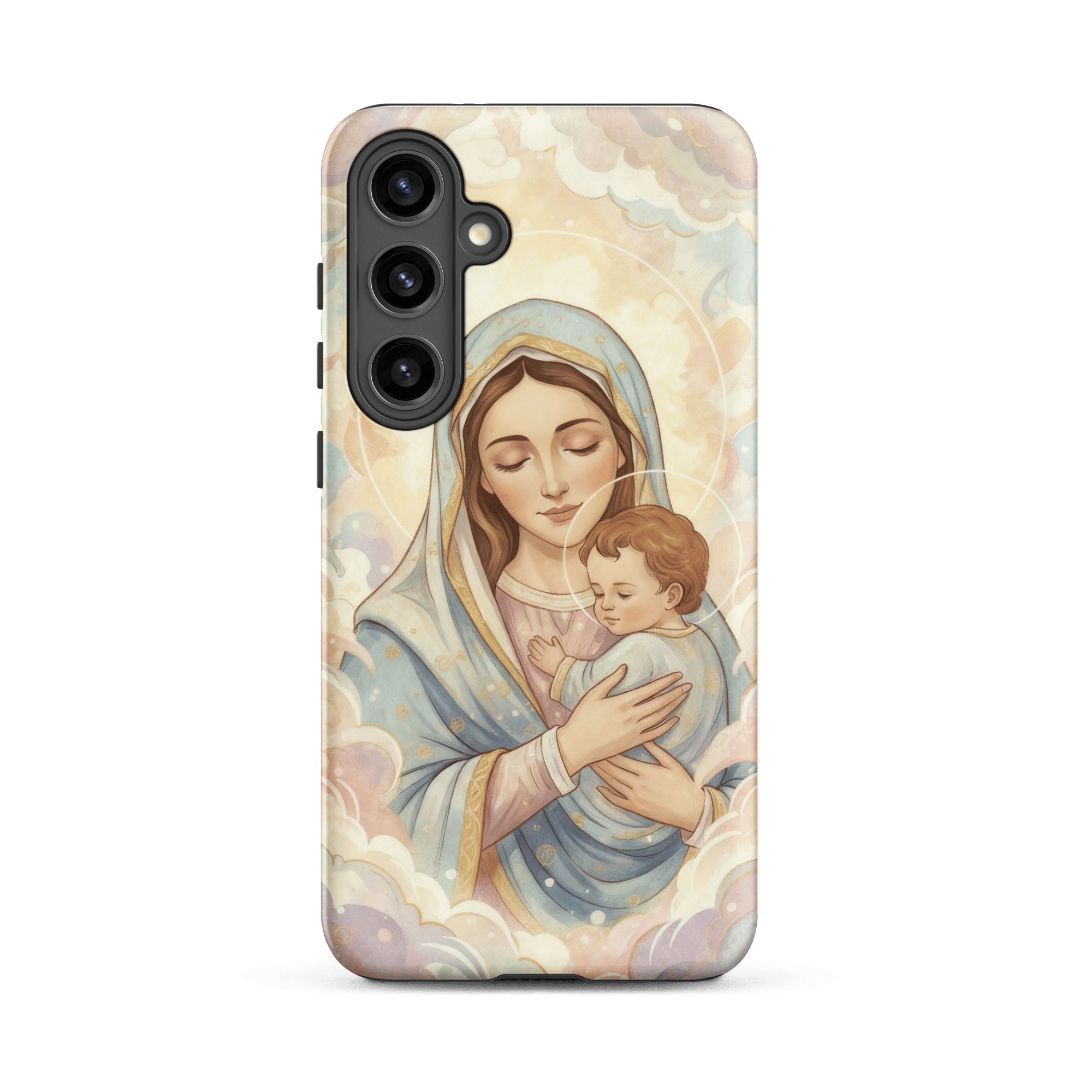 Madonna And Baby Jesus Tough Samsung Case - Image 5