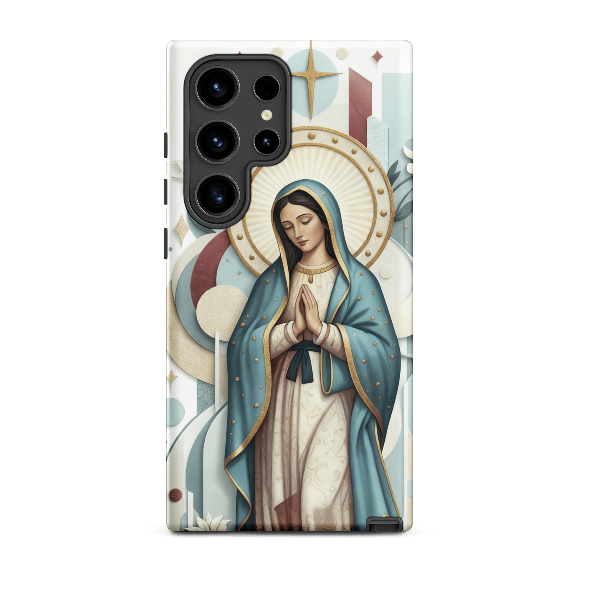 Blessed Mother Mary Pray For Us Tough Samsung Case - Image 5