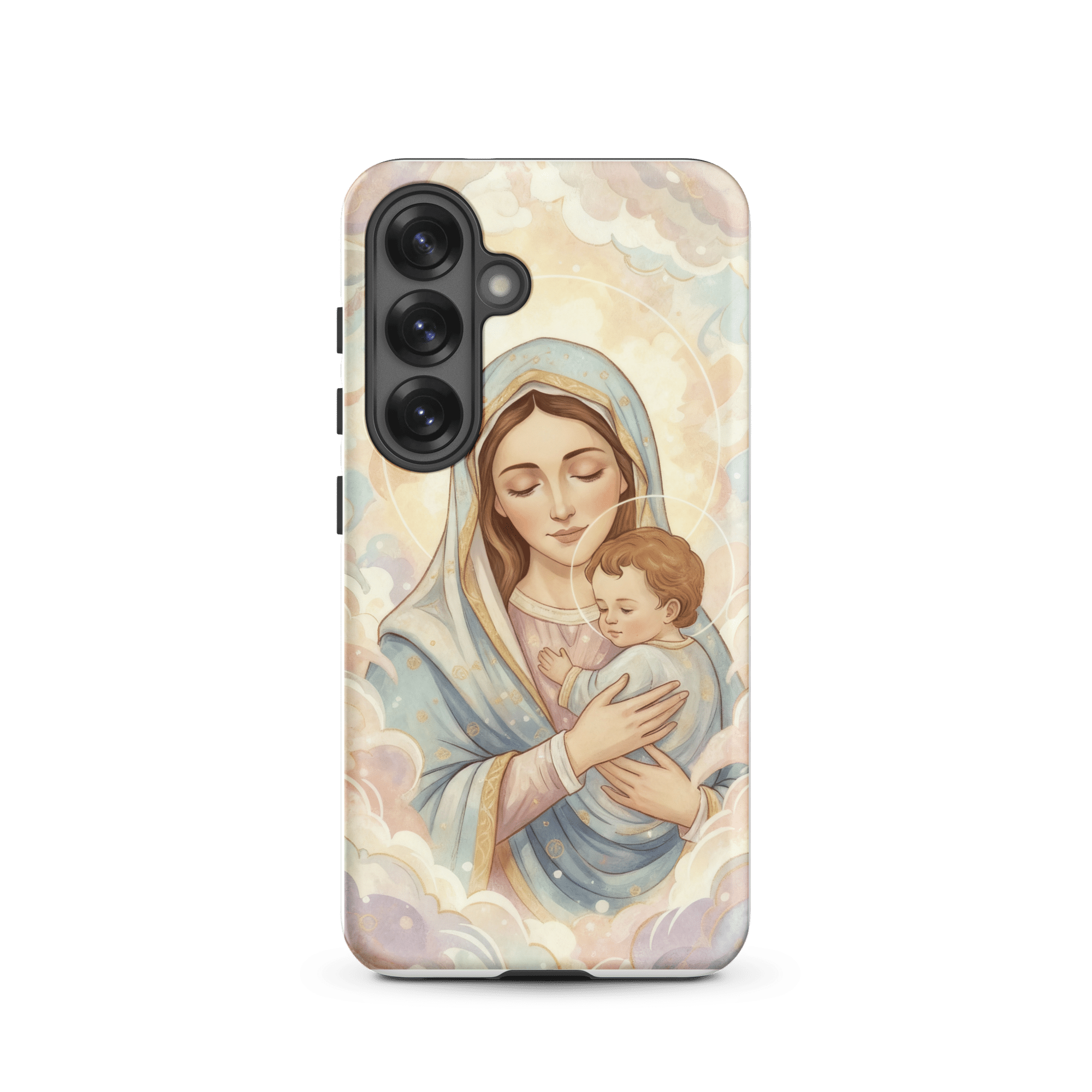 Madonna And Baby Jesus Tough Samsung Case - Image 3