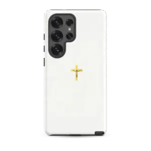 Minimal Crucifix Tough Samsung Case