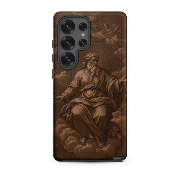 God in Heaven on the Clouds Tough Samsung Case