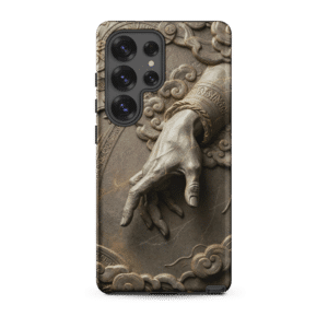 Divine Hand in Stone Clouds Tough Samsung Case