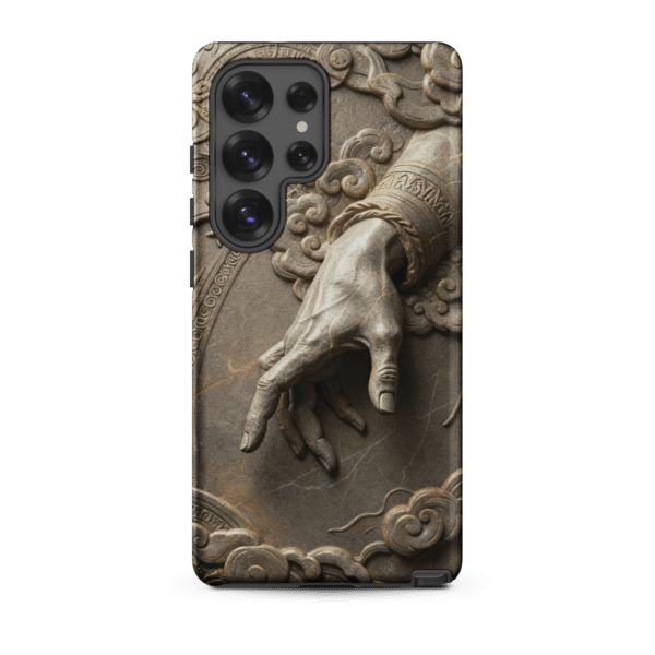 Divine Hand in Stone Clouds Tough Samsung Case