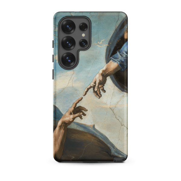 Creation of Adam Hands of God Tough Samsung Case