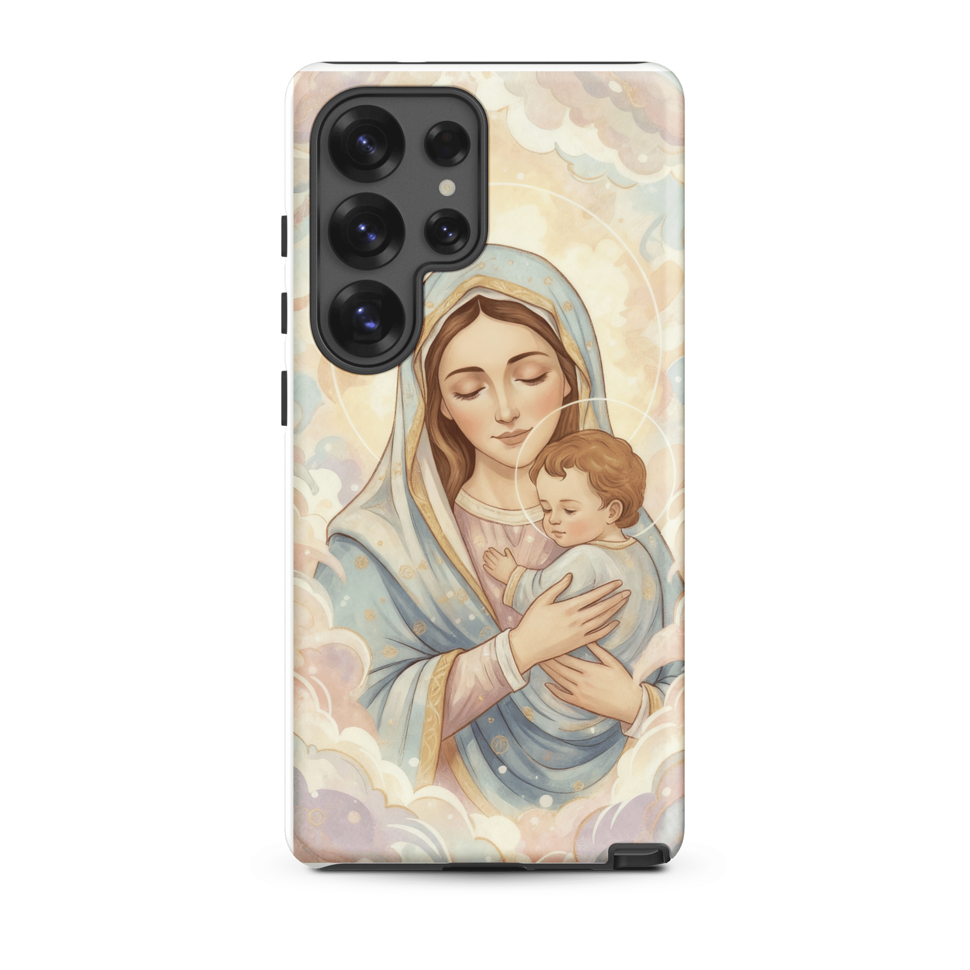 Madonna And Baby Jesus Tough Samsung Case - Image 2
